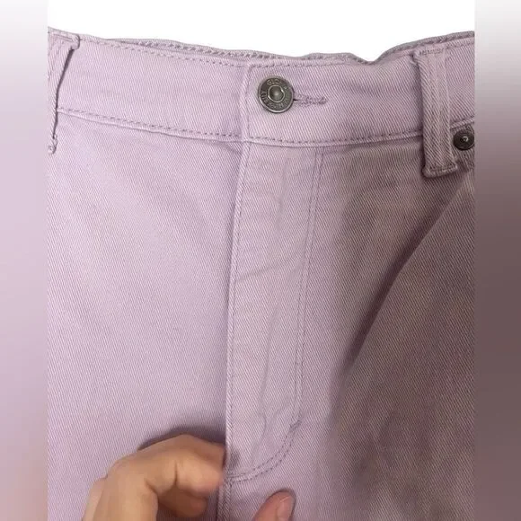 Gloria Vanderbilt light Purple size 14   All Around Slimming Effect Shorts - Picture 3 of 7